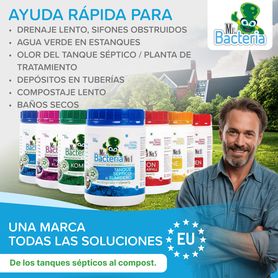 Acelerador de compostaje con microorganismos